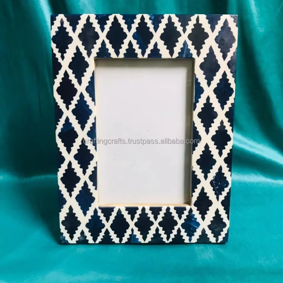 Modern Photo Frame Made From MDF with Beautiful Resin Inlay  Top Quality Photo Frames for Sale