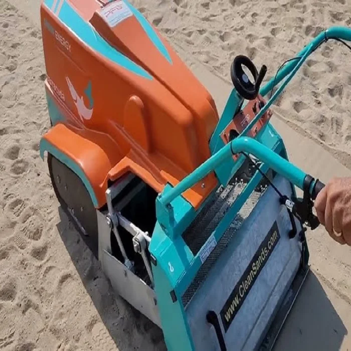 Competitive Price Beach Sand Cleaning Machine Sweeper Tractor New Used Beach Cleaner Machinery Motor Engine Beach Garbage