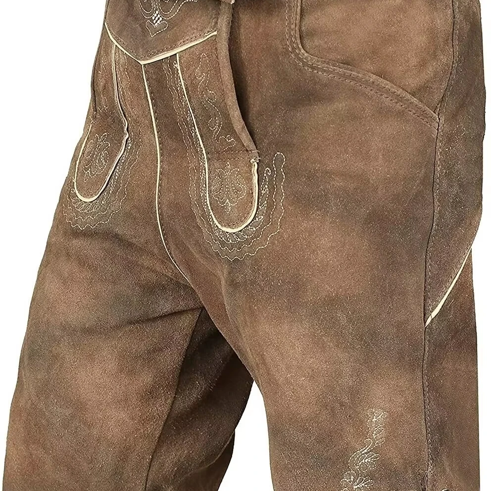 Lederhosen шорты мужские замшевые кожаные баварский трахтен Октоберфест