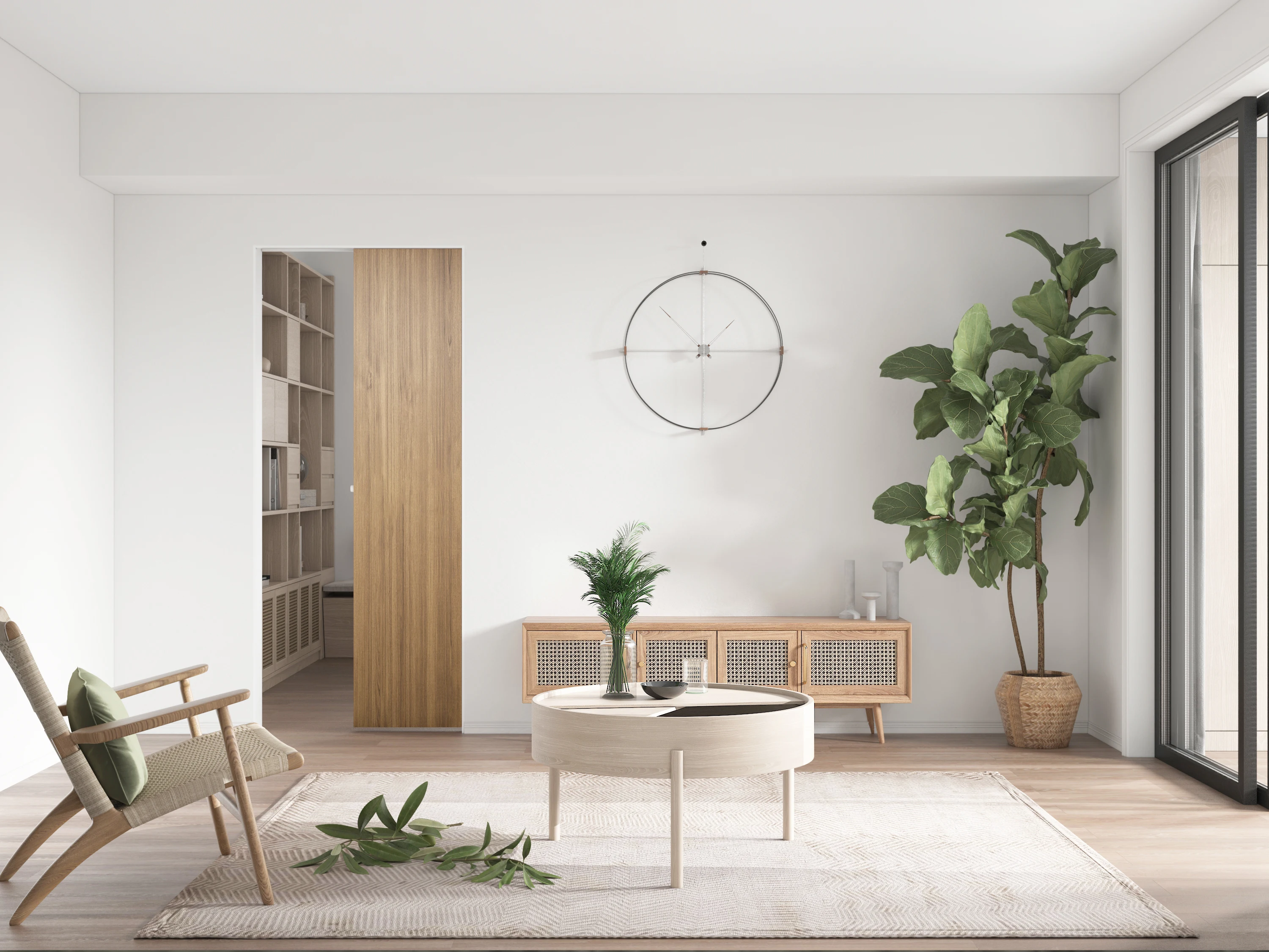 Simple Design Pocket Door, Hidden Barn Door Accessories, Hidden Sliding Barn Door Hardware Kit