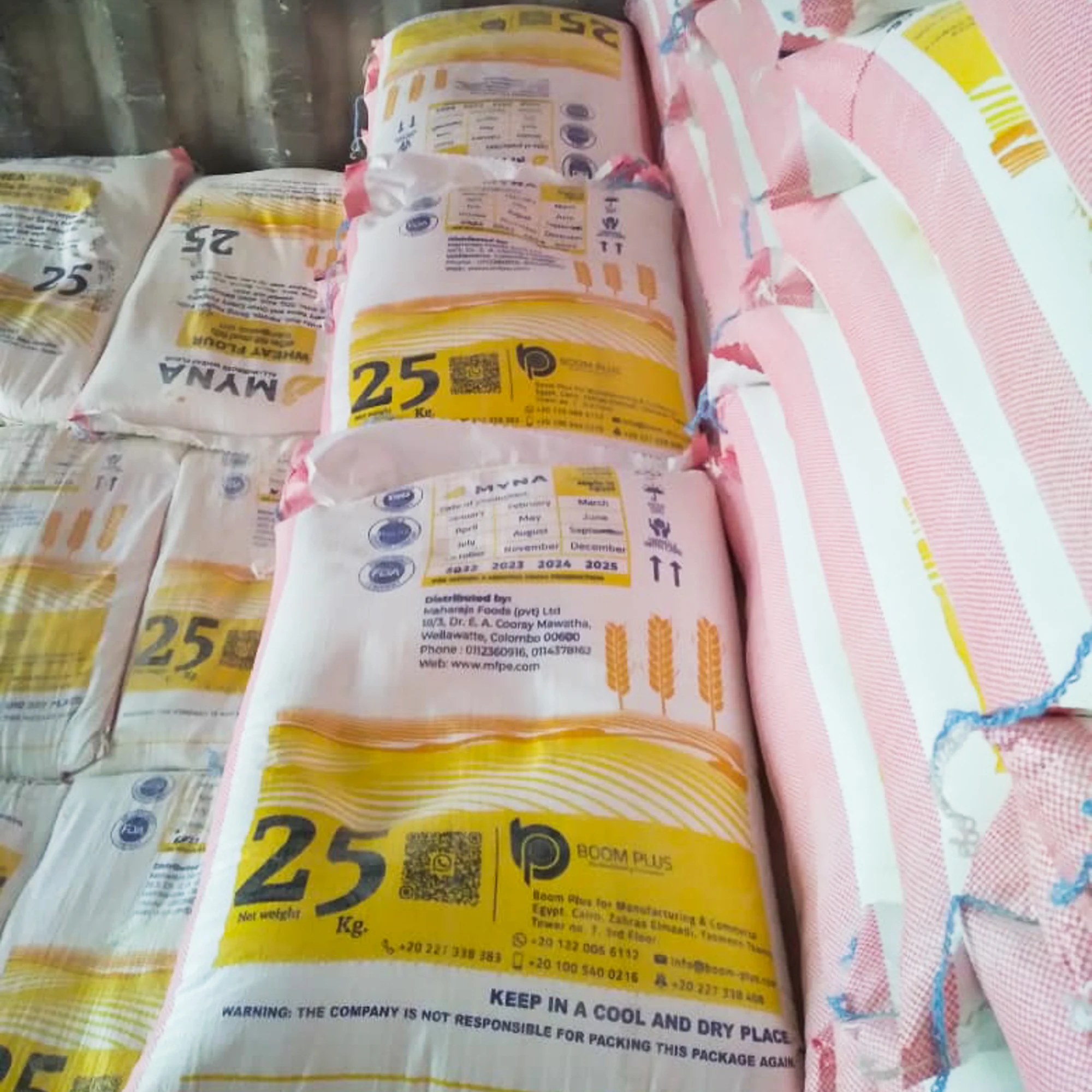 New Brand Myna Wheat flour 25kg  Premium quality From the Factory Private label available Flour high quality