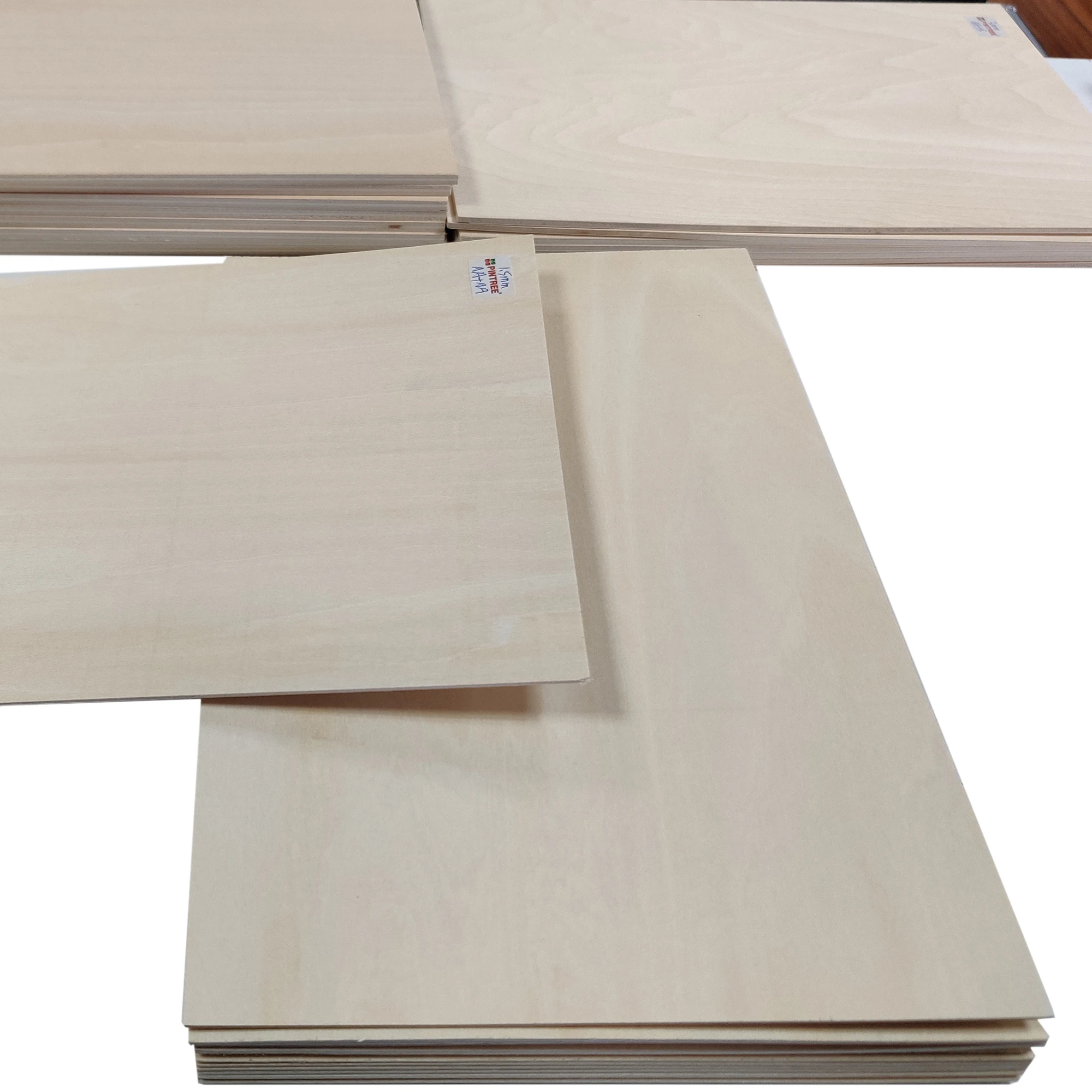 1/8 3mm 4mm thin basswood plywood AA grade plywood sheets for craft