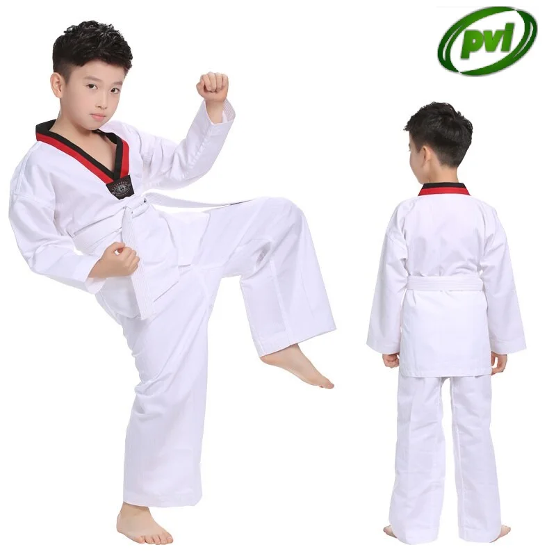 Top quality Custom logo With cheap rate for wtf approved taekwondo uniform