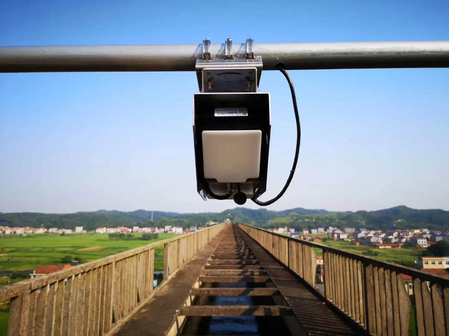 Radar meter 3 IN 1 70 Meters Water Level Water Surface Velocity River Flow Sensor