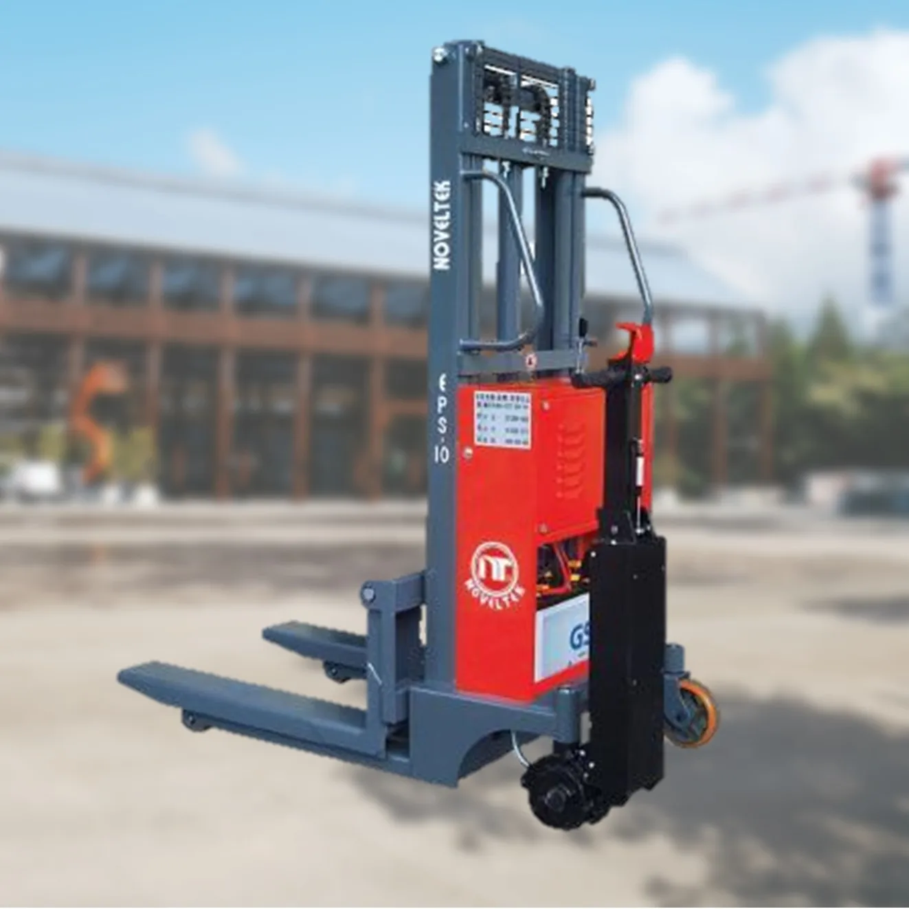 portable auto lift Pallet Stacker Electr pallet stacker forklift electric pallet stacker jack