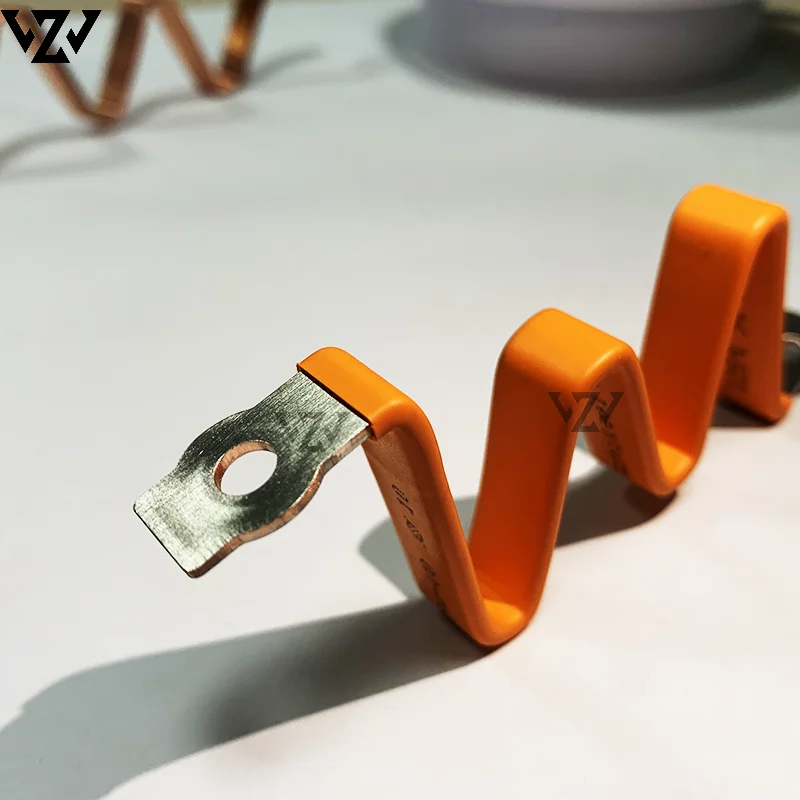 Busbar custom Factory lithium LFP battery pack modules connect insulated flexibility copper bus bars