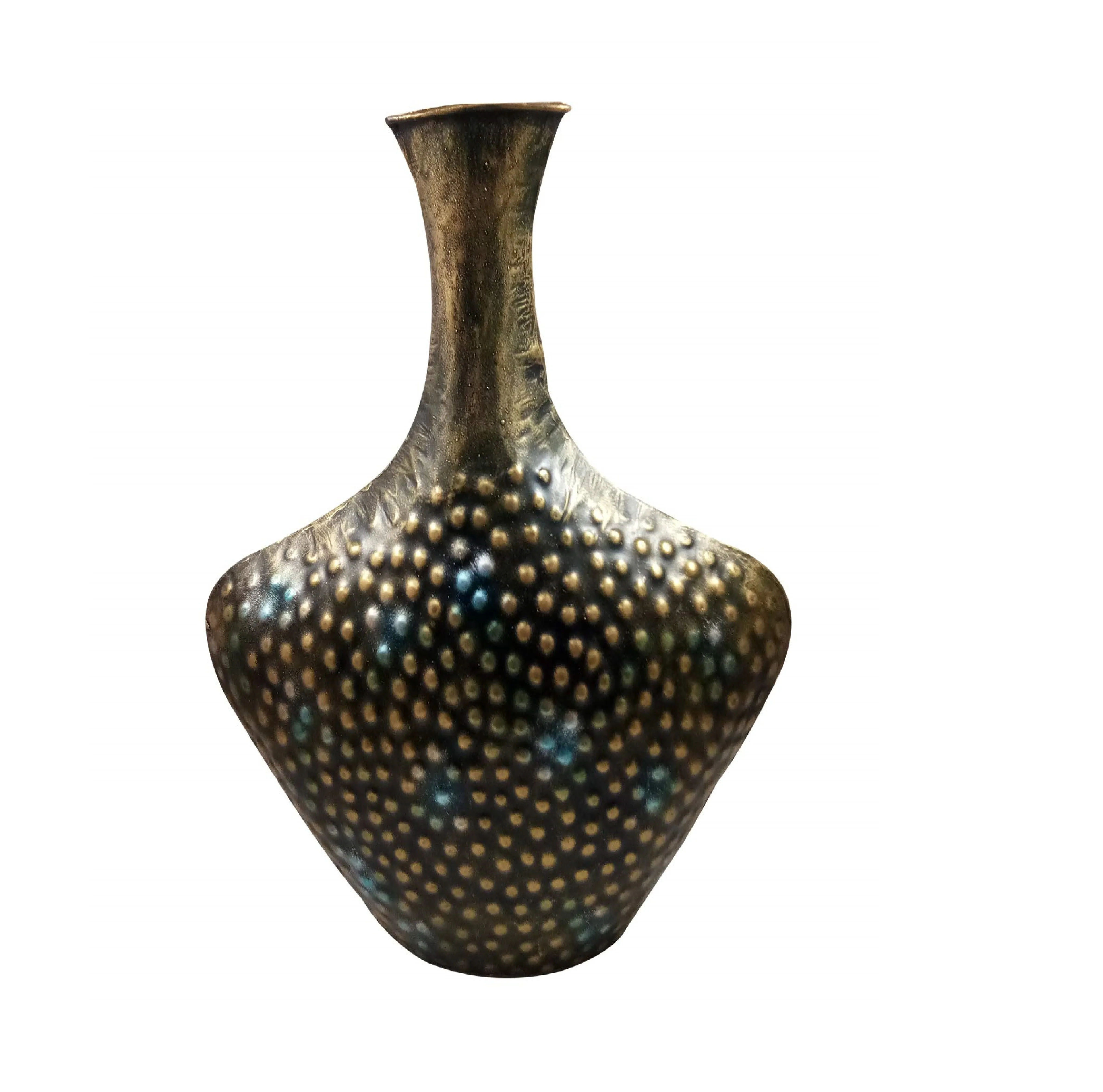 Wholesale Premium Quality Metal Flower Vases Indian Hand Crafted Iron Flower Pot Made In India