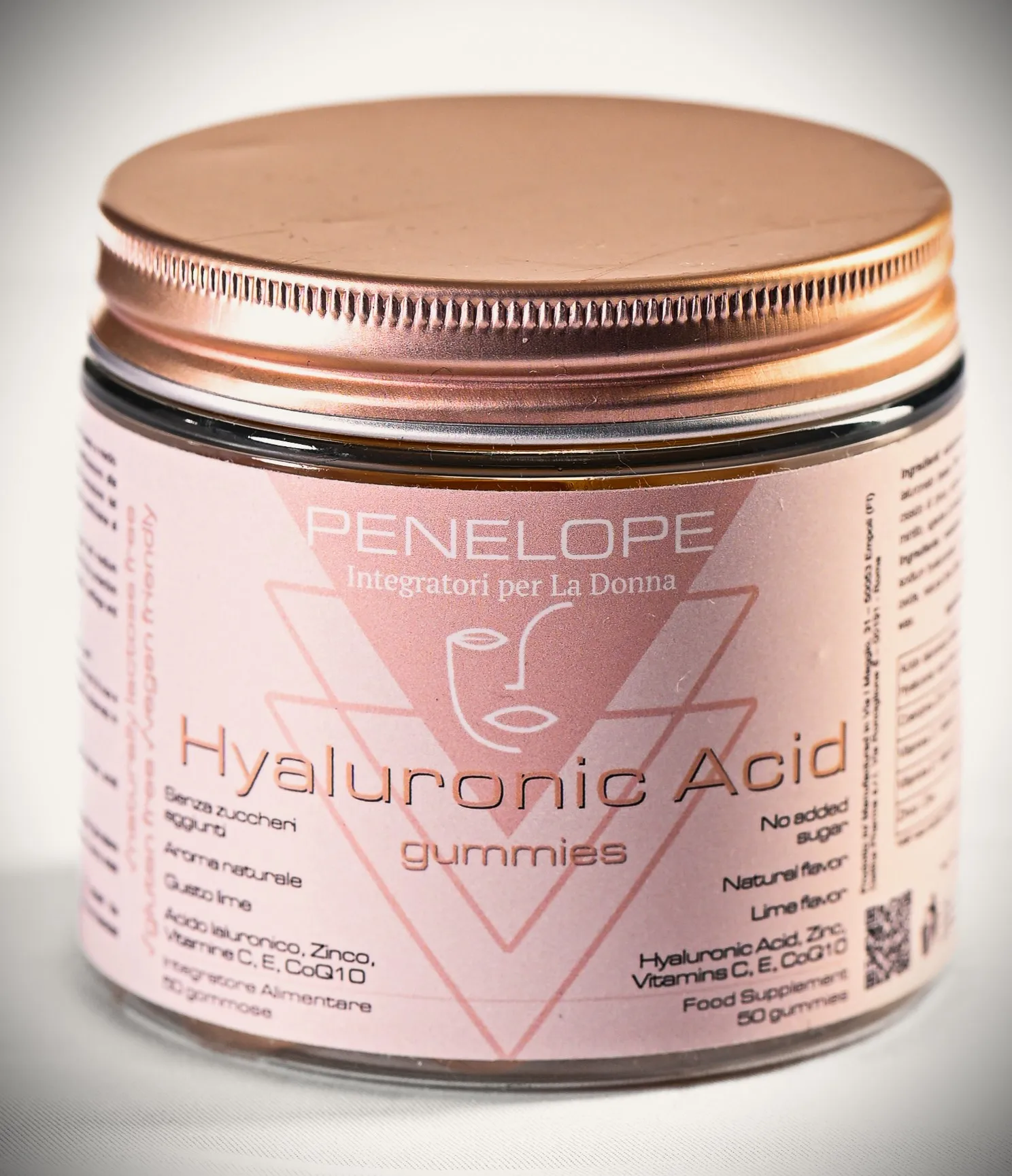 Skin antiage gamechanger product with Hyaluronic Acid Coq10 and vitamins manufactured in Italy top quality material
