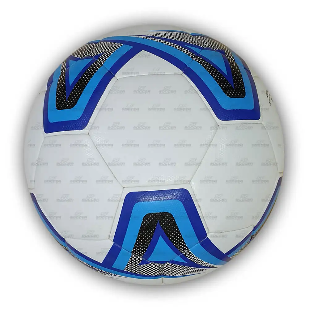 Professional High Quality PU Soccer Hybrid Ball Soft Textured Leather with Printed Logo for Training from Pakistan Manufacturer