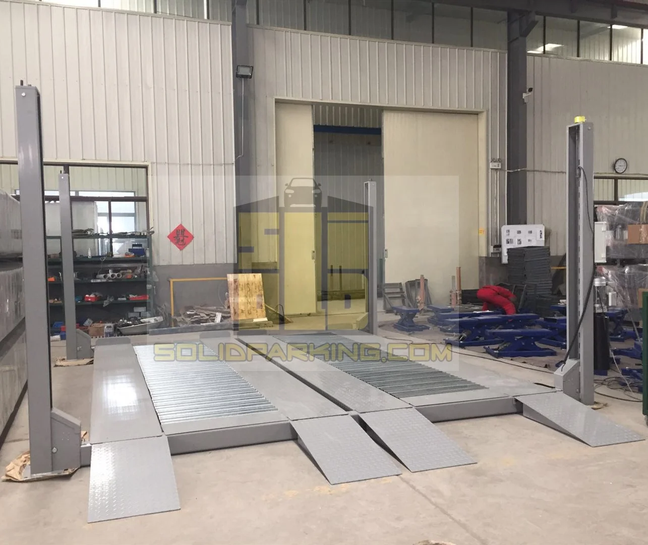 Factory Supply Garage Equipment 4t Four Post Car Lifter CE Approved