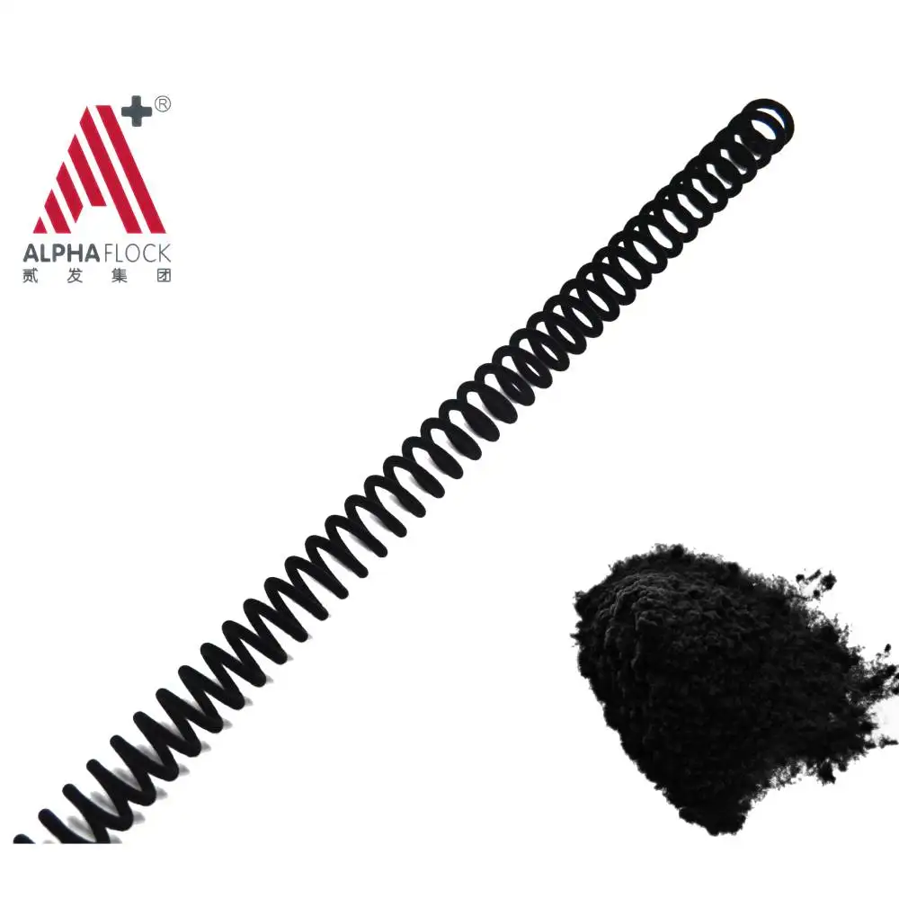 RTS Nylon Pile an 0.6mm 1.5D Denier Electrostatic Flocking Powder Flock Fiber Flocks AN-30