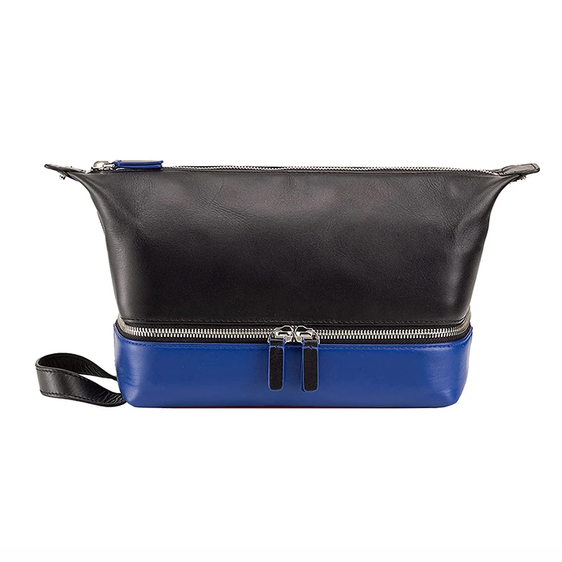 High quality Wash Bag Personalized Leather Dopp Kit Toiletry Bag Wholesale Custom Travel Bags for sale