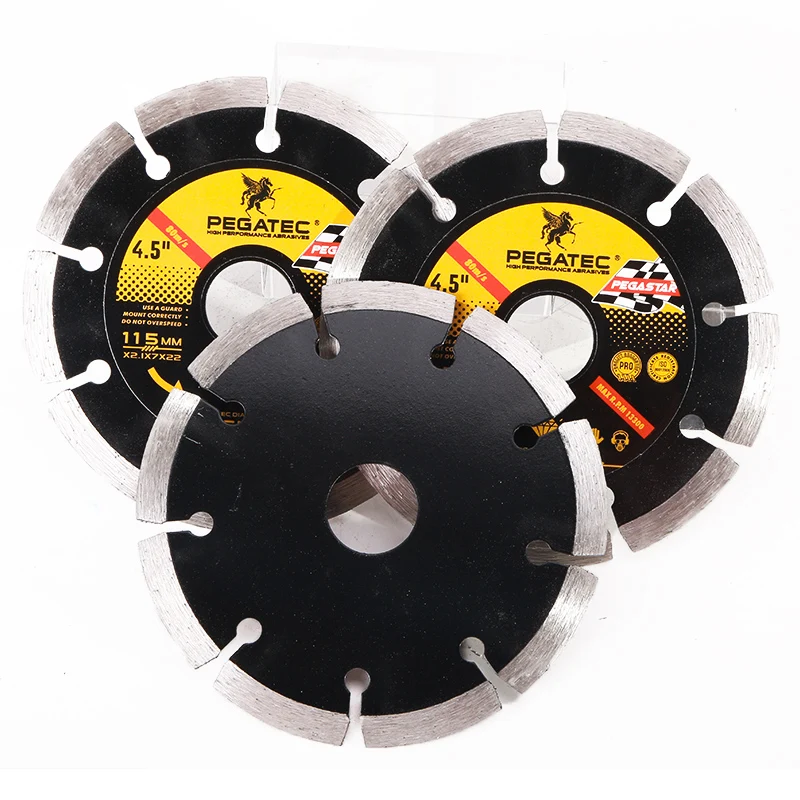 4.5inch 115mm mechanical cold press segment polishing disc diamond tools