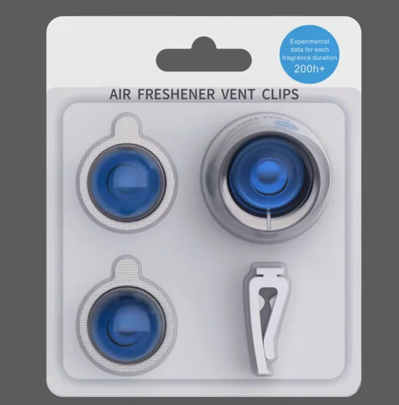 Santo hot selling hot top Car Air Freshener Manufacturers customized Suppliers car vent clips air freshener