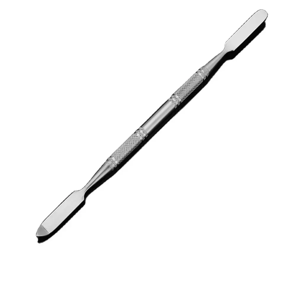 Stainless Steel Nail Removal Steel Push Nail Pusher Dead Skin Push Cuticle Fork Nail Push