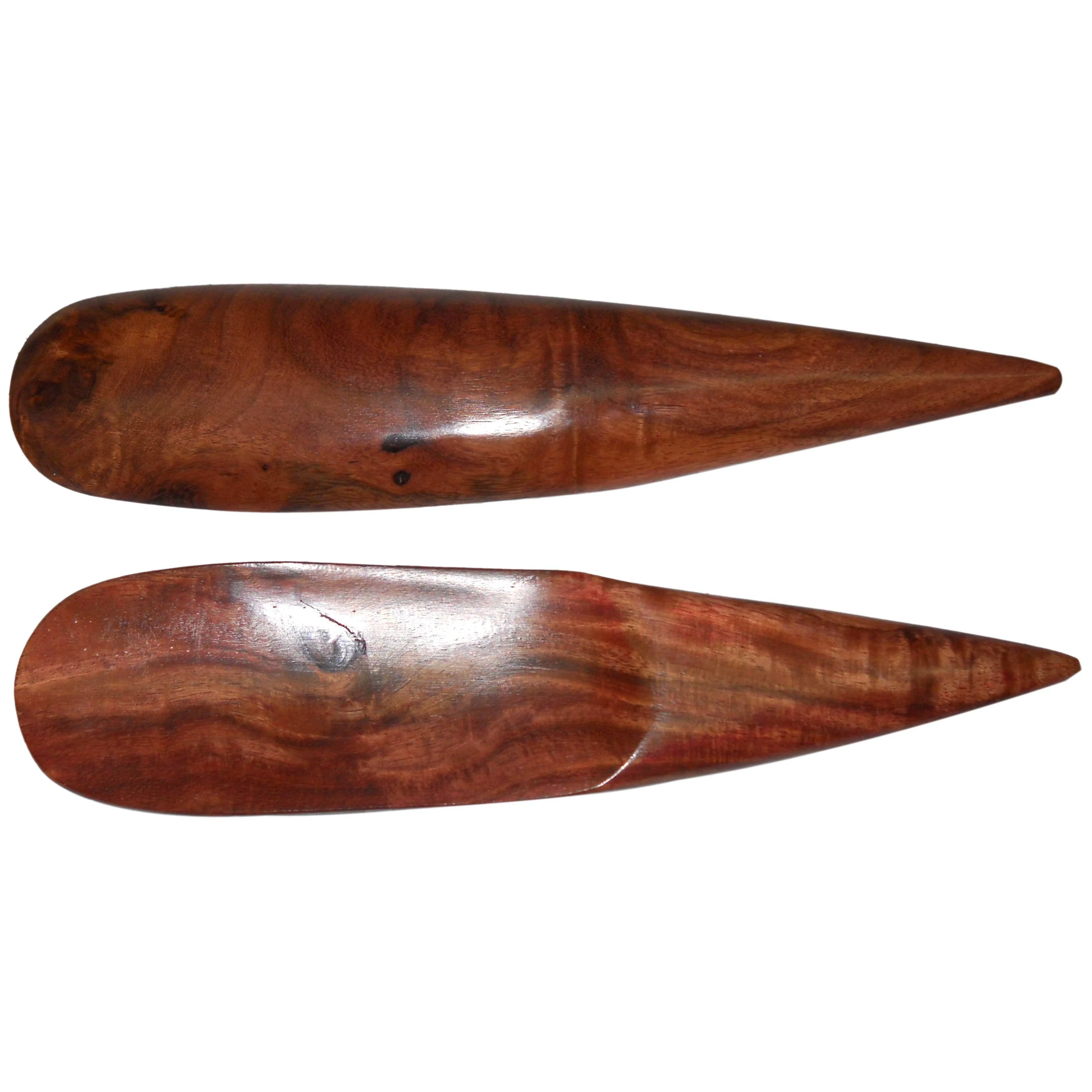 Wholesale Long Handle Wood Horn Bone Item Custom Logo Promotional Shoehorn With Long For Family Portable Small Short Shoe Horn