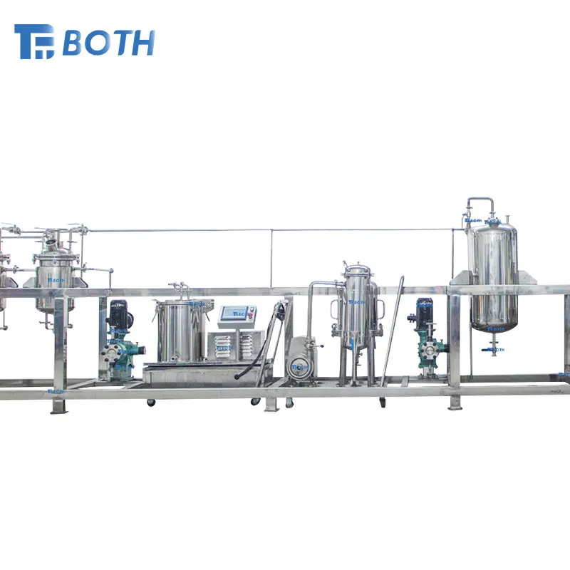 Turnkey Solution To Hemp Oil Distillation Extract by Ethanol Extraction or Supercritical Extraction