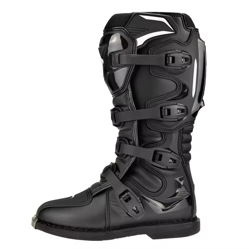 New Comfortable Custom Made Motorbike Shoes Motorbike Genuine Leather Shoes Top Selling Motorbike Boots