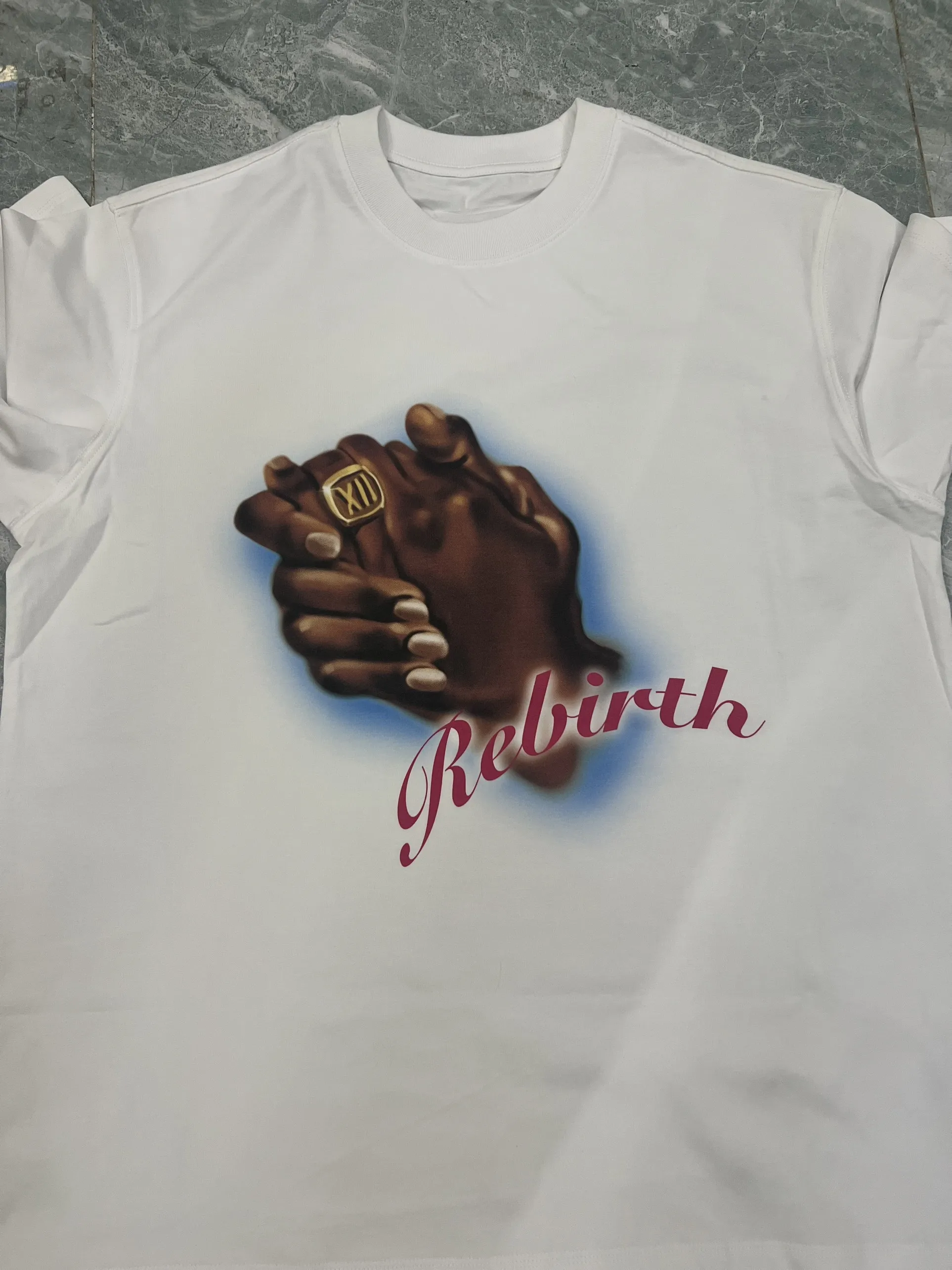 280 gms Round Neck Oversized T-shirt OEM/ODM Cotton 100% Printed Design Premium Quality Silk Screen Graphic T-shirt Vietnam