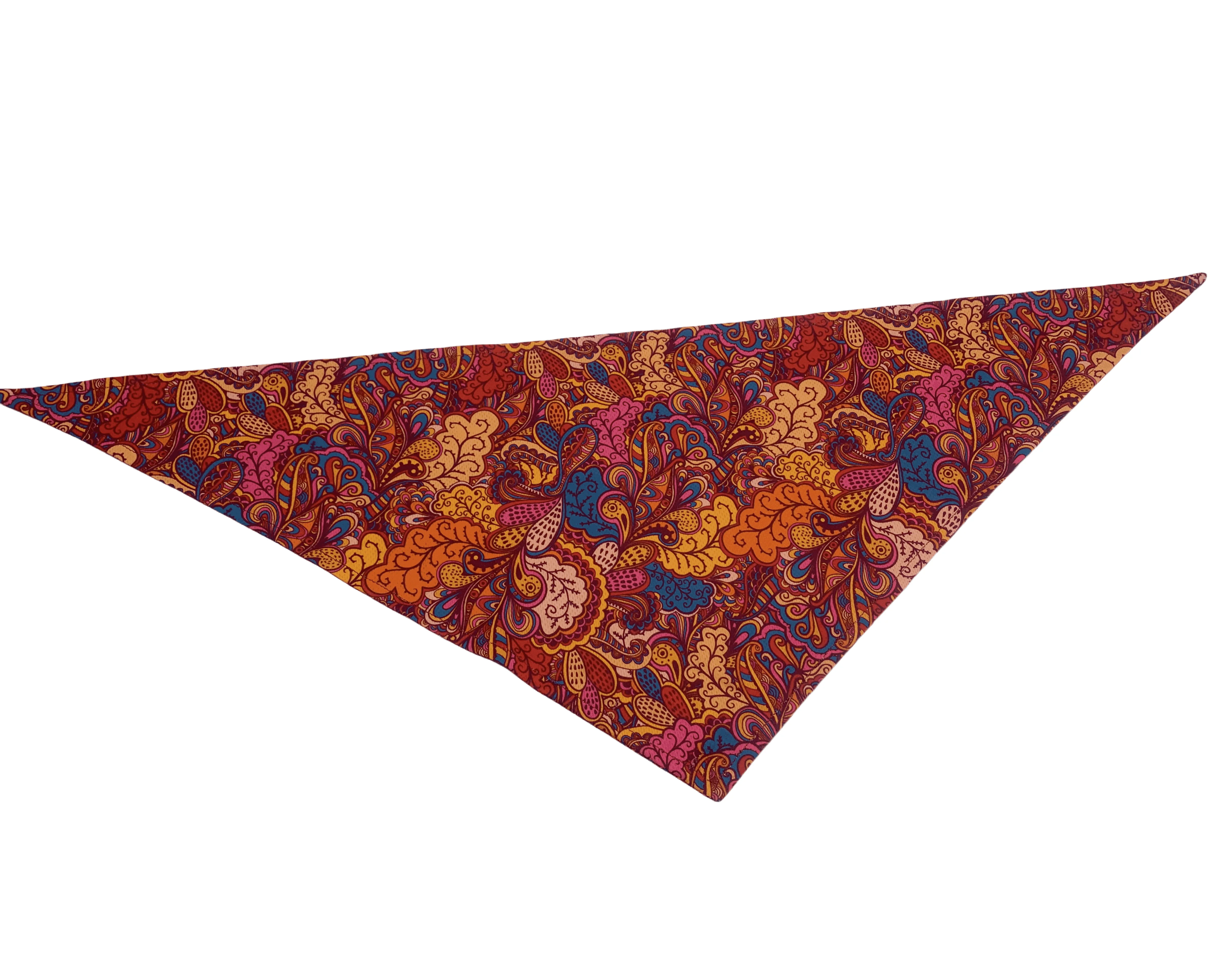 Custom Logo Triangle Dog Bandana - Wholesale Cute Pattern Designs for Pets