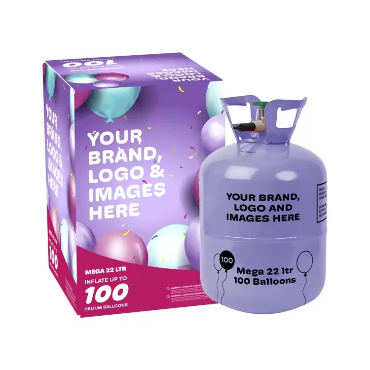 Reputed Manufacturer of Impressive Quality Europe Made Helium Balloon Gas 22L Steel Helium Disposable Balloon Gas Cylinders