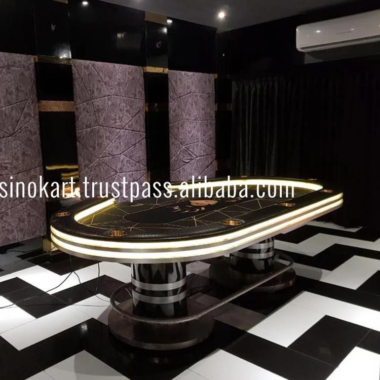 Premium In Quality Finishing Luxury Casino Poker Table Direct Indian Supplier Available At Market Rate