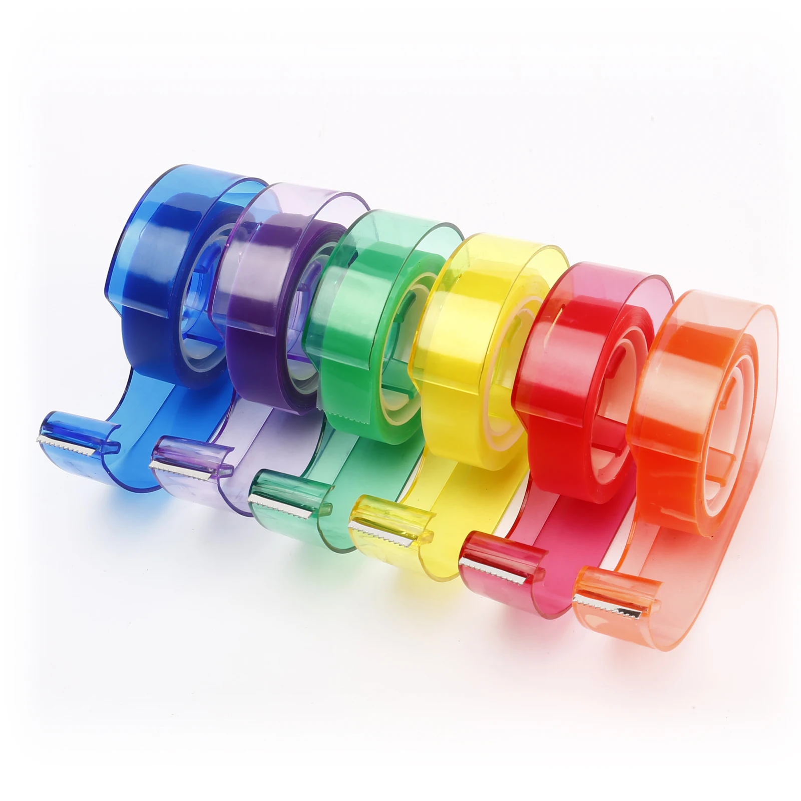 2024 Eagle Automatic Trigger Squeeze Hand Tape Cutter Mini Multiple Color Auto Tape Dispenser Washi Tape Dispenser For Kids