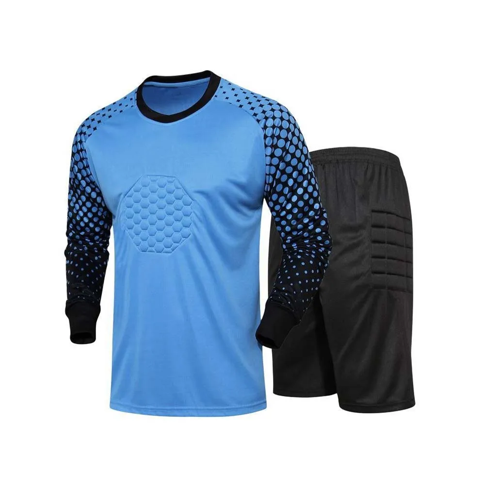 OEM service Football soccer goalkeeper Jerseys uniform long Sleeves Goal Keeper Jerseys uniform
