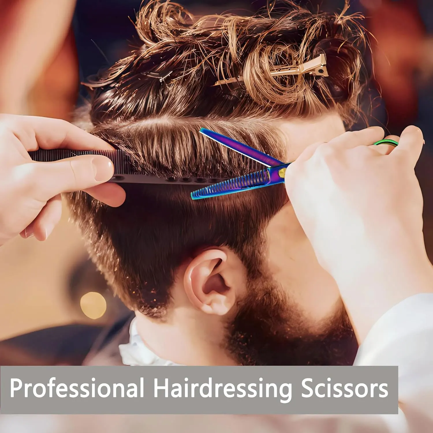 Professional Hair Thinning Shears 6 Inch Hair Cutting Teeth Scissors Hairdressing Texturizing Salon Shears