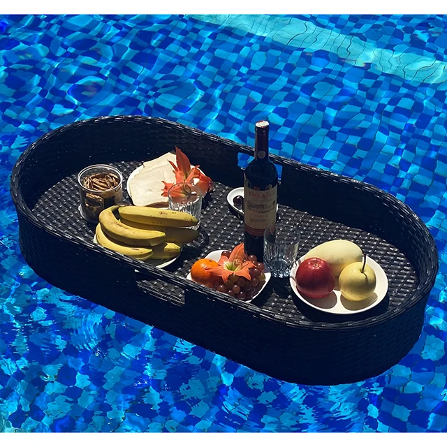 Floating Serving Tray serving Breakfast Tray Luxury in Swimming Pool at Hotel Made in Viet Nam