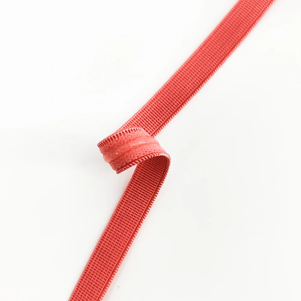 Free sample manufacturer Non-Slip Elastic Band Straight Silicone Elastic Gripper Band Flat Waistband for Garment Sewing Project
