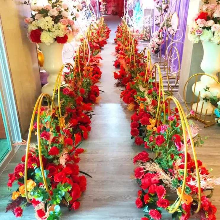 Modern design white steel balloon frame arch for wedding birthday party reception stage decoration baby shower garden arch 2023