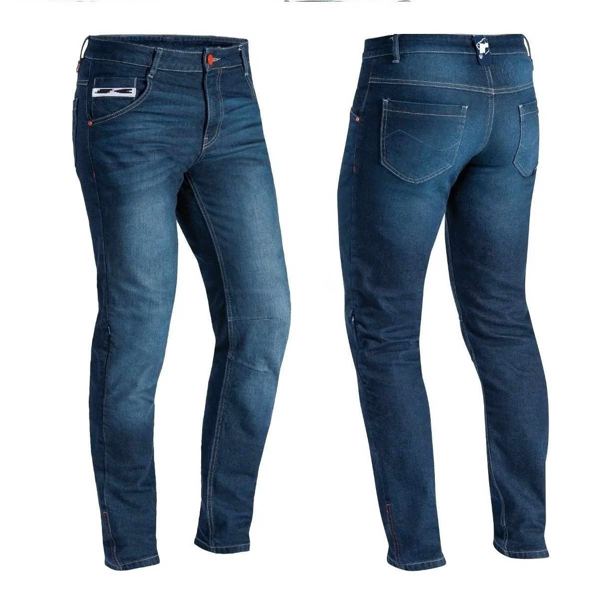 2024 manufactures the latest breathable motorcycle trend slim-fit stretch jeans High Quality With customized logo Printing Pants