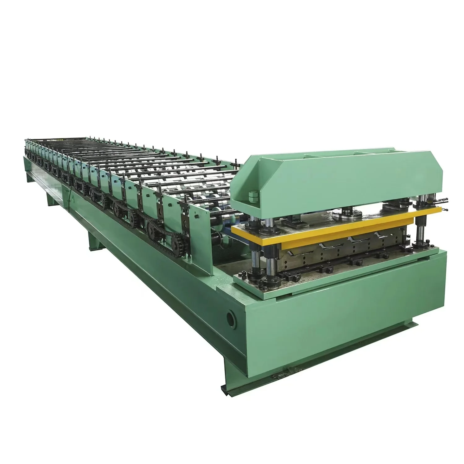 Hydraulic Sectional Single Spiral Auger Blade Screw Flight Cold Rolling Forming Machine