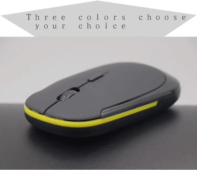 Banda 3500 Cheap USB 2.4Ghz 1600 DPI Adjustable Wireless Mouse Computer Mouse