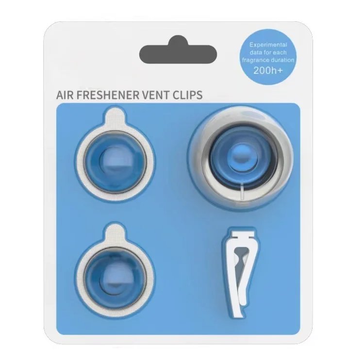 Santo hot selling hot top Car Air Freshener Manufacturers customized Suppliers car vent clips air freshener