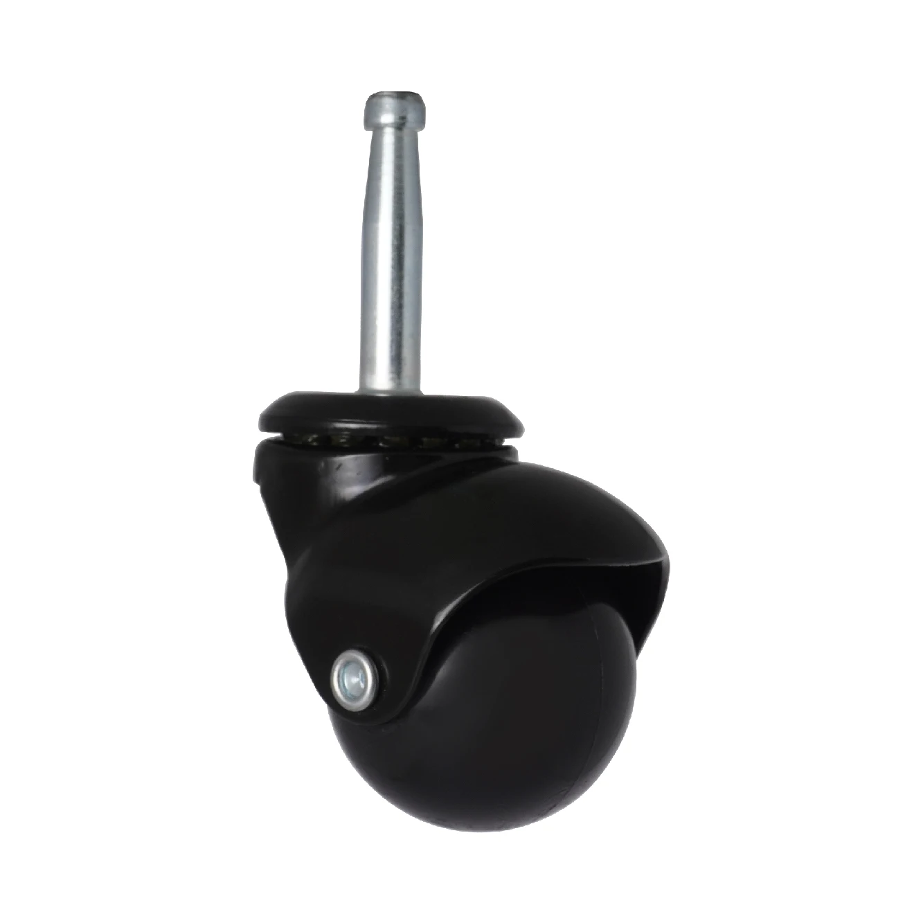 CCE Small Caster Wheel With 8x38mm Grip Neck Stem Electro Coating