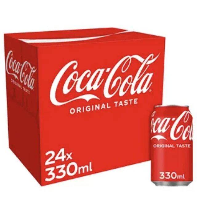 Coca-cola Classic 330ml / Coca Cola Soft Drink 330 ml / Coca Cola 33 Cl Can