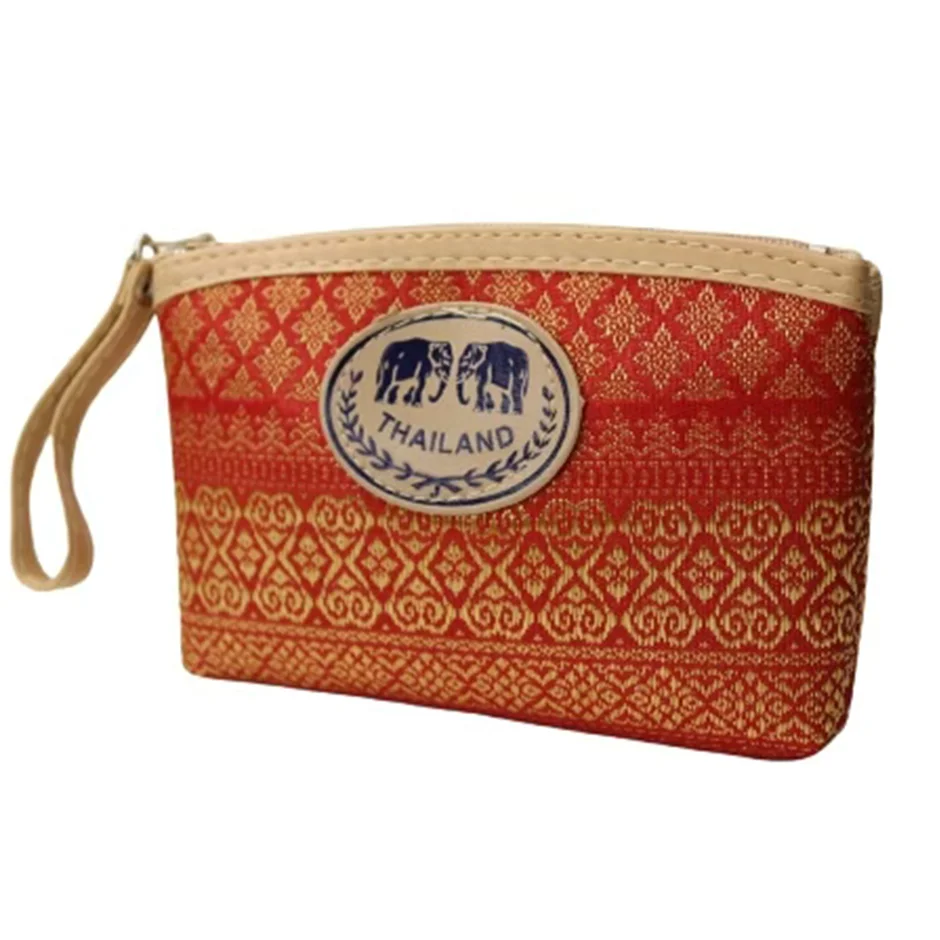 New Arrival MATAVEE Handmade Wallets Cotton Hand bags Bags Women Handbags Ladies Elephant Thailand Design Style