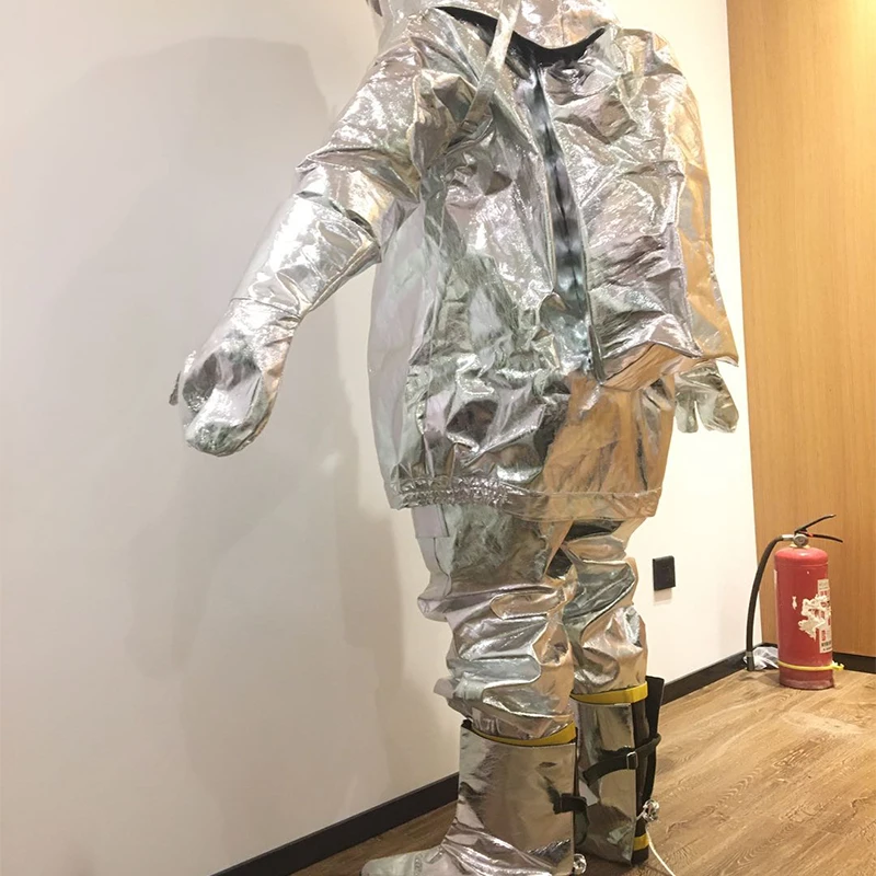 Wholesale High Temperature resistant suit aluminized fire performance clothing