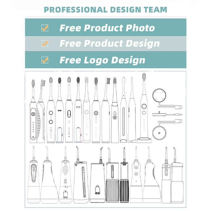 XBH OEM Высококачественная китайская автоматическая электрическая зубная щетка для взрослых с сменными головками мягкая лучшая sonic