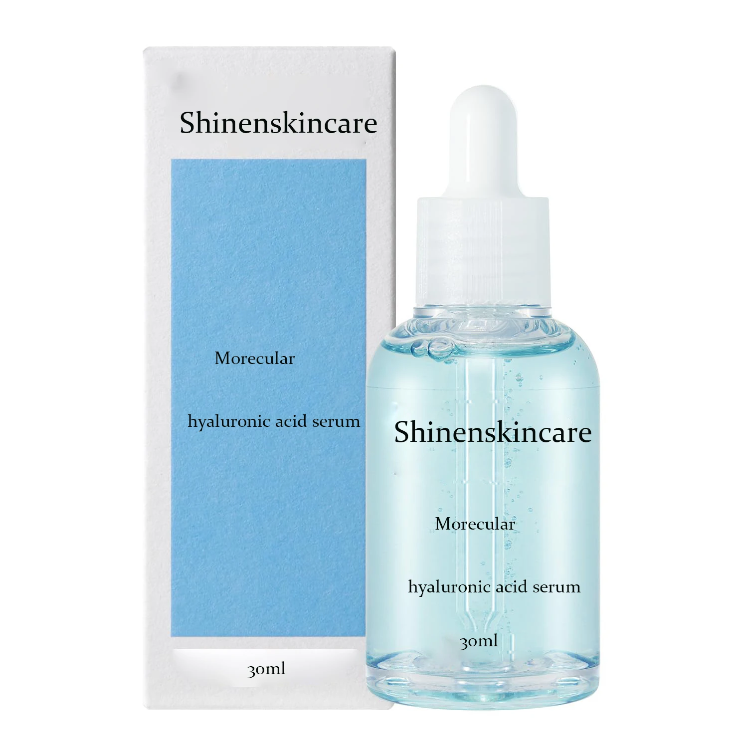 Private Label Small Molecule vitamin c hydrating anti aging collagen aloe vera and hyaluronic acid facial serum