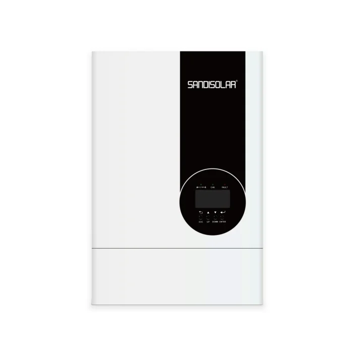 Solar off  Grid Inverter 5kw 6kw Hybrid Power Supply Mppt Charge Controller Touching Screen For Solar Power System