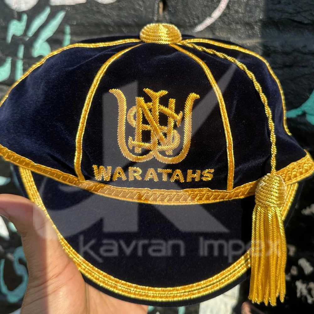 Rugby presentation caps, cricket honours caps, Hight Quality Honours Caps Hot Sale hat Fashion Custom Wholesale Promotional base