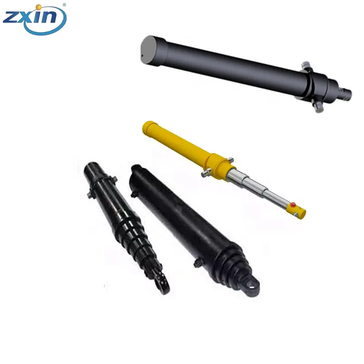 Parker design  Double or single acting multi stage telescopic  trailer /dumper/ truck hydraulic cylinders