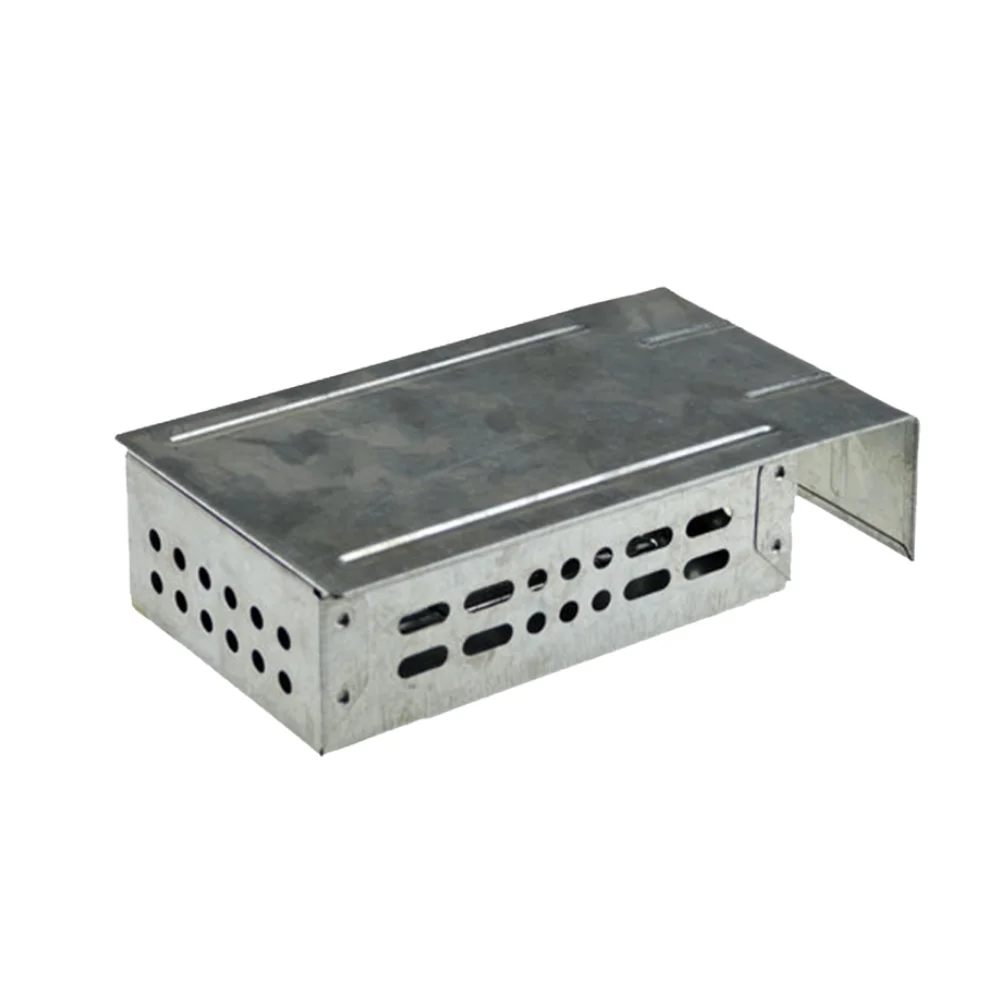 Mini Live Rodent Catch and Release Mice Box Mouse Trap Animal Friendly Easy Set Trap Pest Control Rat Trap Metal Indoor Outdoor