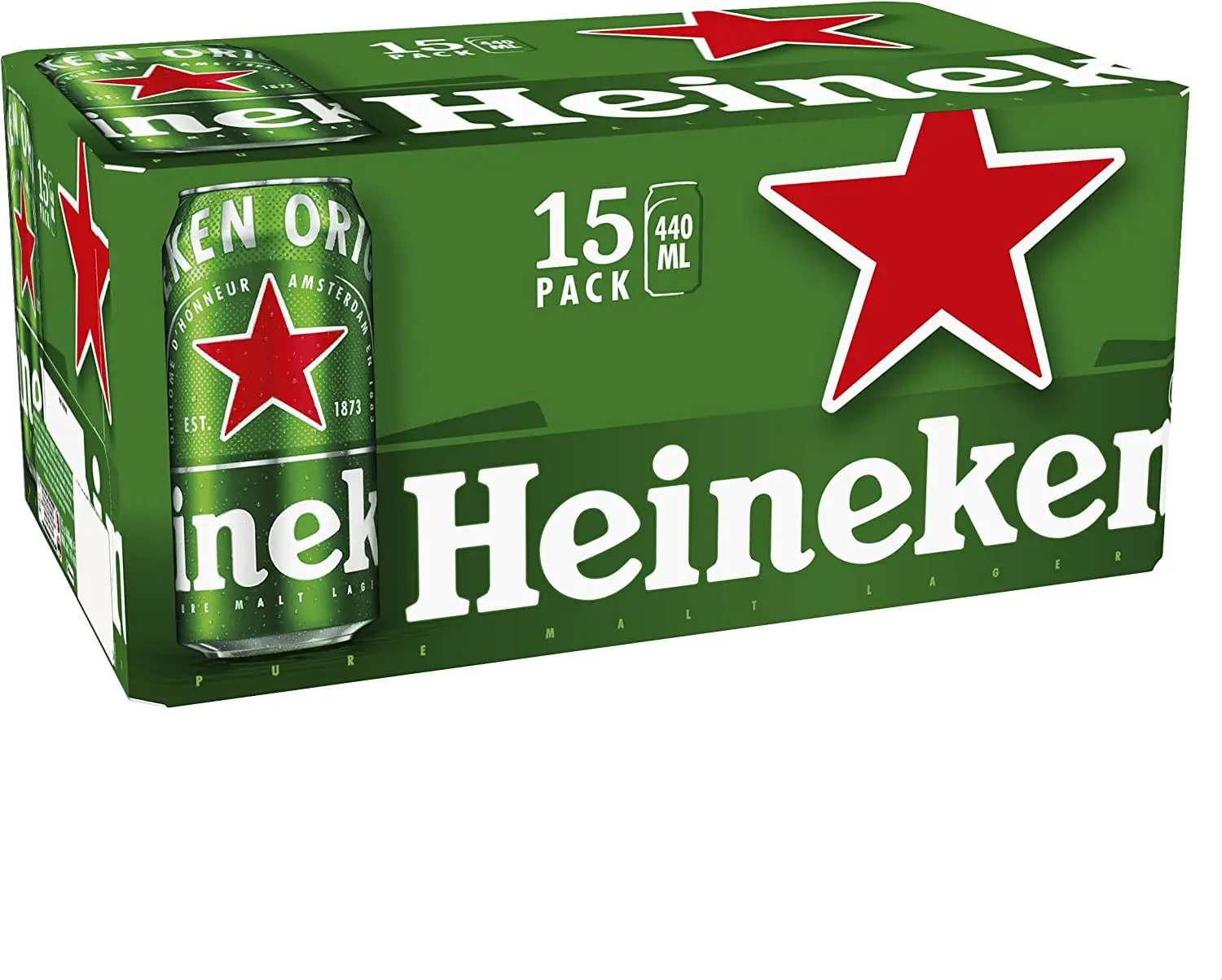 Пиво Cobra Premium 12x620 мл и пиво Heineken Lager 15x440