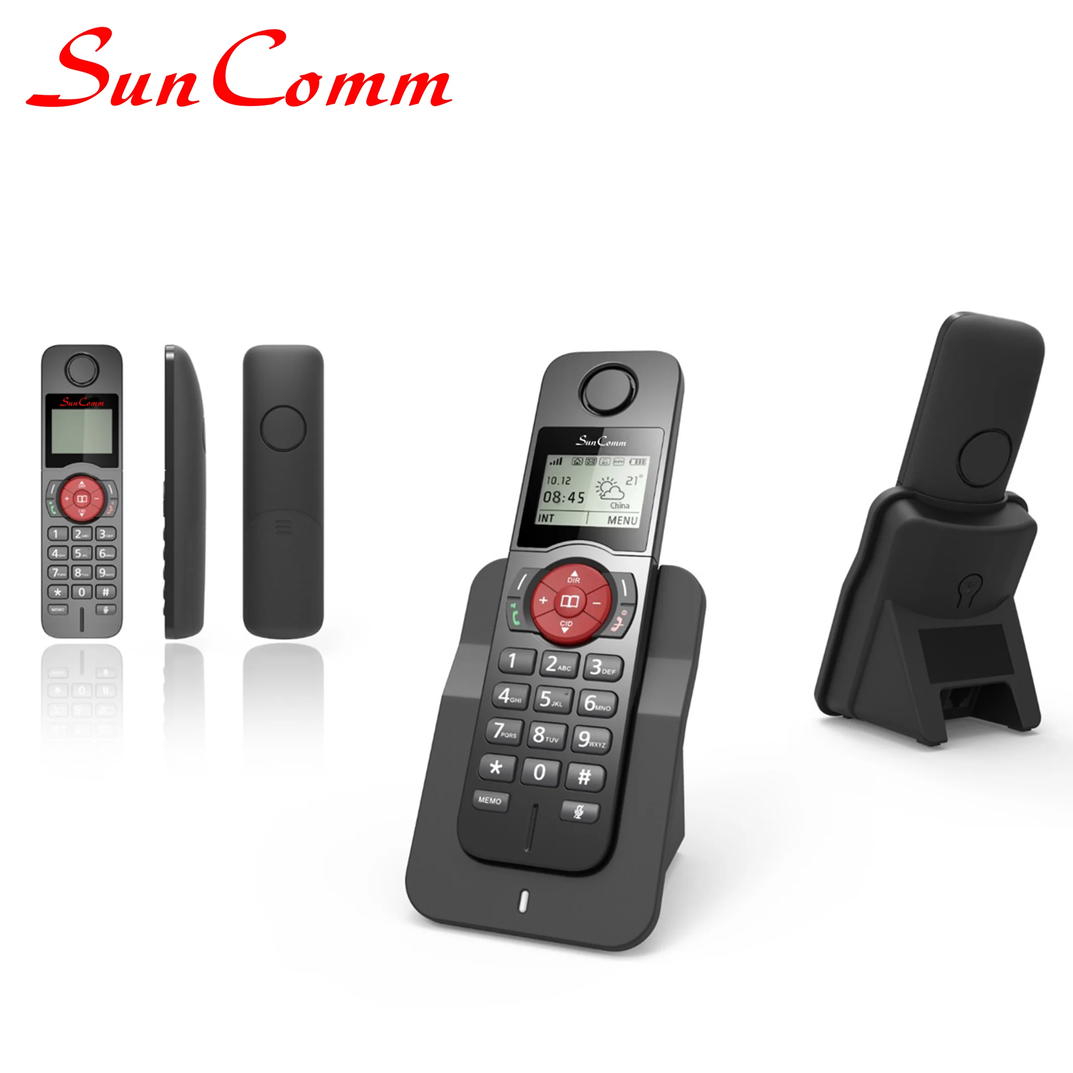 SC-1803-DP Wireless Cordless Telephone with 50 Phonebook Entries & 10 Stored Outgoing Call Memories