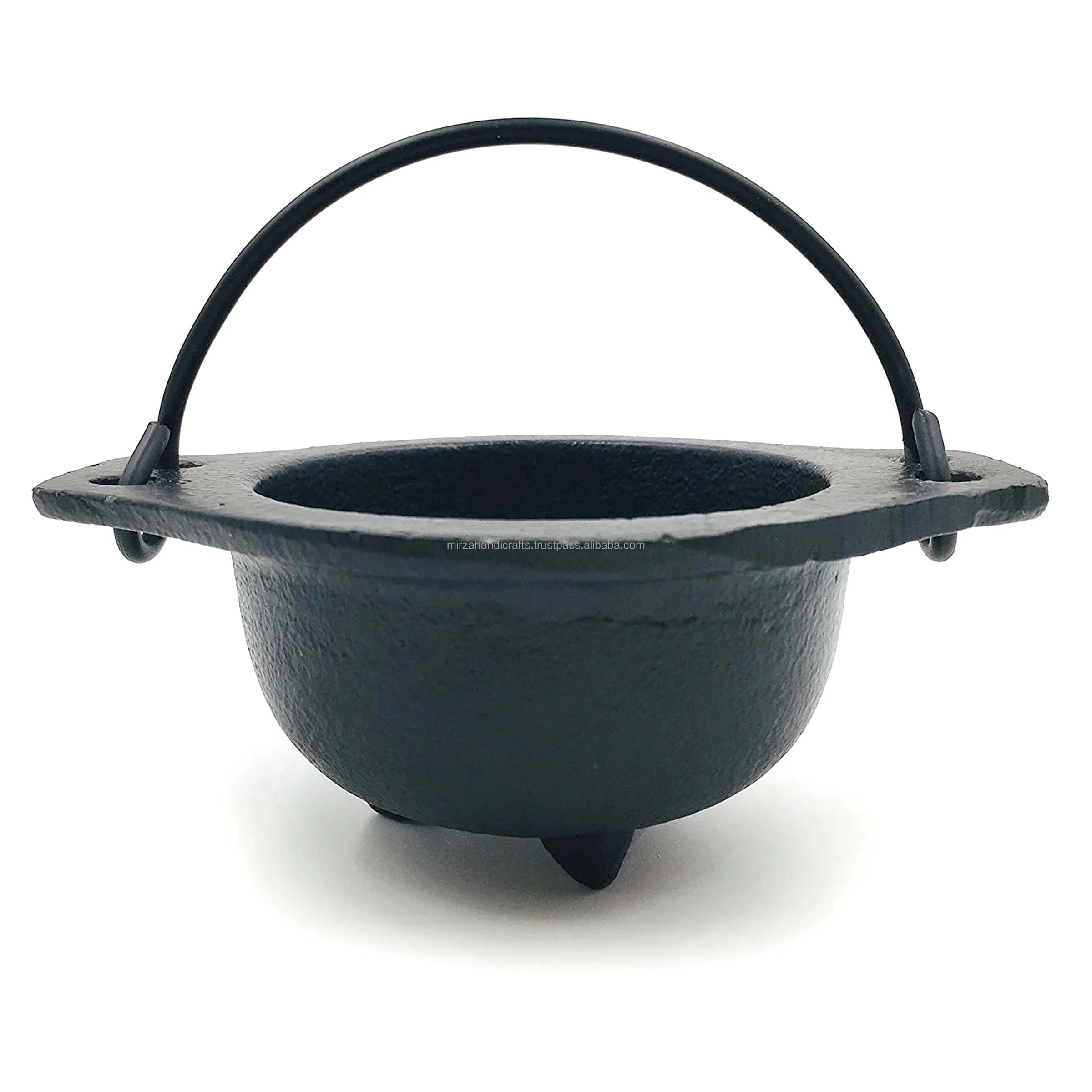 Lotus Shaped Incense Cast Iron Cauldron  Perfect for Incense Rituals Home Decor  Diameter Alternative Imagination
