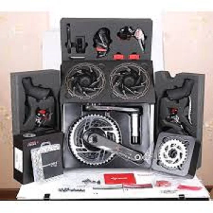 In SRAMs XX1 Eagle AXS Electronic Groupset 175mm Boosts 34t DUB Crank 12 Speed